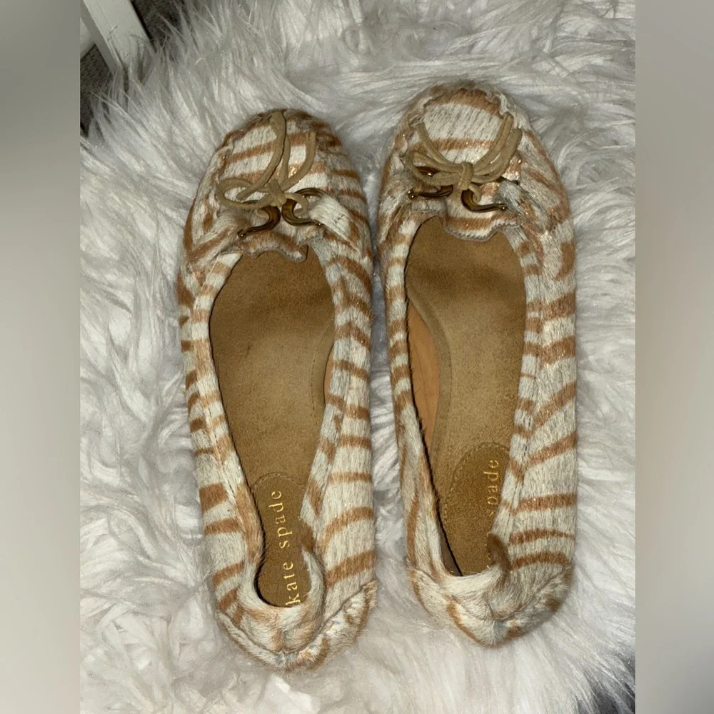 Kate Spade New York Zebra Flats Zebra Size 5.5‎